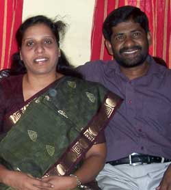 Pastor Raja and Jebasheela